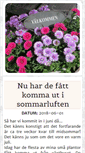 Mobile Screenshot of etttomtblad.blogg.se