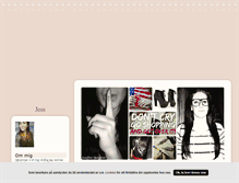 Tablet Screenshot of jjosefinehallgren.blogg.se