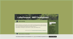 Desktop Screenshot of luffarpersson.blogg.se