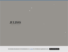 Tablet Screenshot of julisss.blogg.se