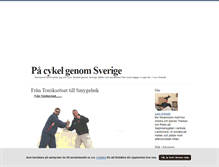 Tablet Screenshot of larsschultzcykel.blogg.se