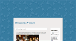 Desktop Screenshot of benjaminsvanner.blogg.se