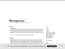 Tablet Screenshot of horsepoweer.blogg.se