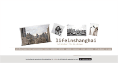 Desktop Screenshot of lifeinshanghai.blogg.se