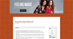 Desktop Screenshot of angelicabjorklund.blogg.se