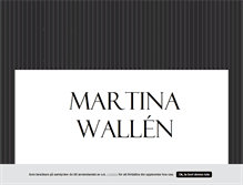 Tablet Screenshot of martinawallen.blogg.se