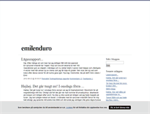 Tablet Screenshot of emilenduro.blogg.se