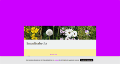 Desktop Screenshot of lenaelisabeths.blogg.se