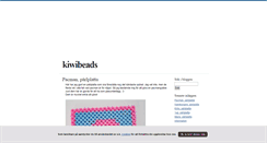 Desktop Screenshot of kiwibeads.blogg.se