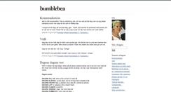 Desktop Screenshot of bumblebea.blogg.se