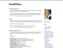 Tablet Screenshot of bumblebea.blogg.se