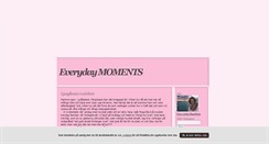 Desktop Screenshot of everydaymoments.blogg.se