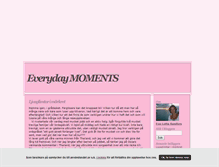 Tablet Screenshot of everydaymoments.blogg.se