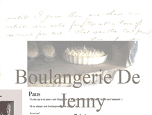Tablet Screenshot of boulangerie.blogg.se