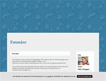 Tablet Screenshot of emmize.blogg.se