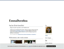 Tablet Screenshot of emmadorothea.blogg.se