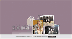 Desktop Screenshot of nikonda.blogg.se