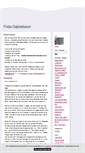 Mobile Screenshot of fridagabrielsson.blogg.se