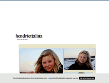 Tablet Screenshot of hendriettalina.blogg.se