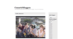 Desktop Screenshot of canarierecords.blogg.se