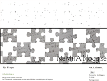 Tablet Screenshot of nemria.blogg.se
