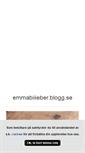 Mobile Screenshot of emmabiiieber.blogg.se