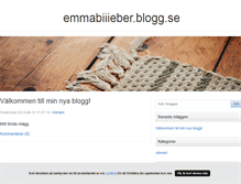 Tablet Screenshot of emmabiiieber.blogg.se