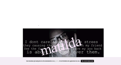 Desktop Screenshot of matildaklarqvists.blogg.se