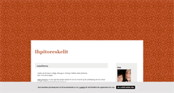 Desktop Screenshot of ihpitoreskelit.blogg.se