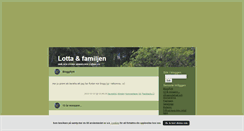 Desktop Screenshot of lottasfamilj.blogg.se