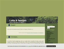 Tablet Screenshot of lottasfamilj.blogg.se