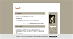Desktop Screenshot of ewasliv.blogg.se