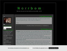 Tablet Screenshot of norrbom.blogg.se
