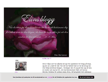 Tablet Screenshot of elinlarssonn.blogg.se