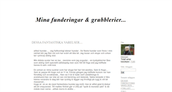 Desktop Screenshot of dessansvarld.blogg.se