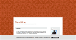 Desktop Screenshot of metalfilm.blogg.se
