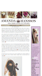 Mobile Screenshot of amandahaansson.blogg.se