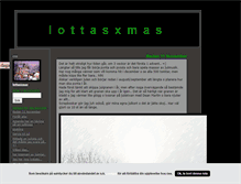 Tablet Screenshot of lottasxmas.blogg.se