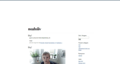 Desktop Screenshot of noahsliv.blogg.se