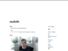 Tablet Screenshot of noahsliv.blogg.se