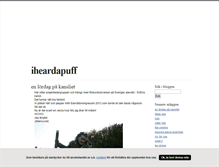 Tablet Screenshot of iheardapuff.blogg.se
