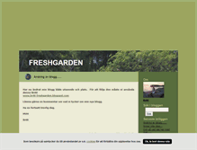 Tablet Screenshot of freshgarden.blogg.se