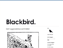 Tablet Screenshot of blackbird.blogg.se