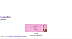 Desktop Screenshot of cherrycheek.blogg.se