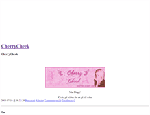 Tablet Screenshot of cherrycheek.blogg.se