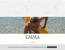Tablet Screenshot of emma.blogg.se