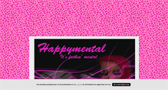 Desktop Screenshot of happymental.blogg.se
