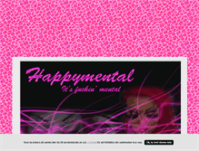Tablet Screenshot of happymental.blogg.se