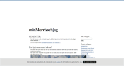 Desktop Screenshot of minmorrisochjag.blogg.se