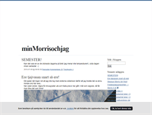 Tablet Screenshot of minmorrisochjag.blogg.se